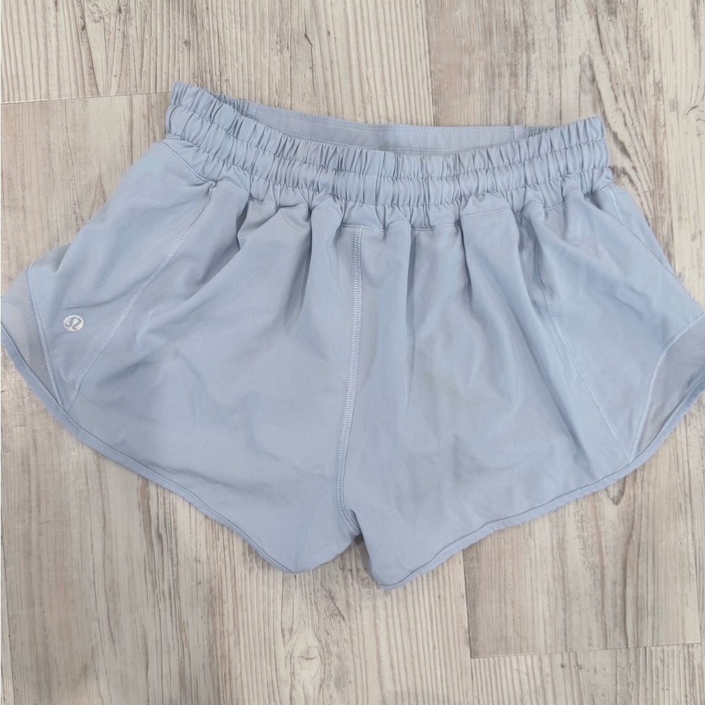 lululemon athletica Light Blue Athletic Shorts